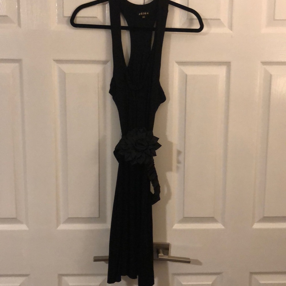 Black tank dress